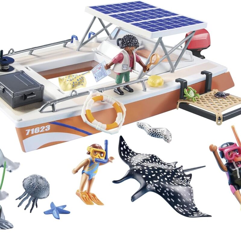 Exiet Coral Reef Examination Playset – Educational Wiltopia Marine Toy for Kids