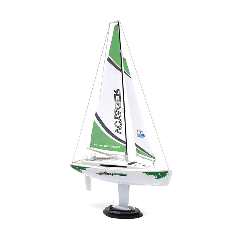 Exiet Voyager 280 RC Motor-Powered Sailboat – Remote Control Racing Boat for Kids